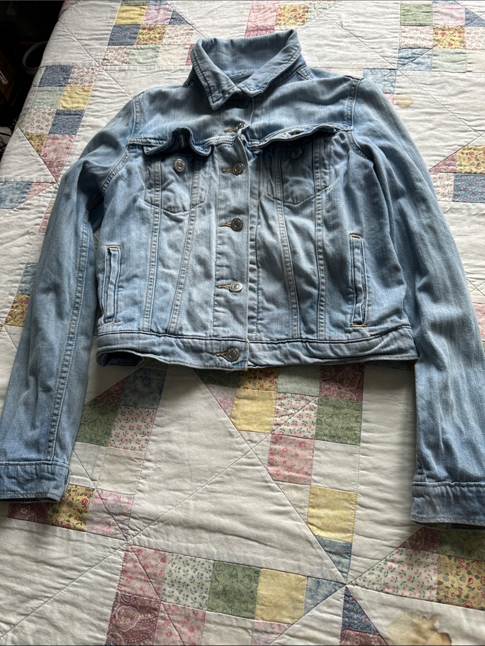 H—Light Blue Denim Jacket